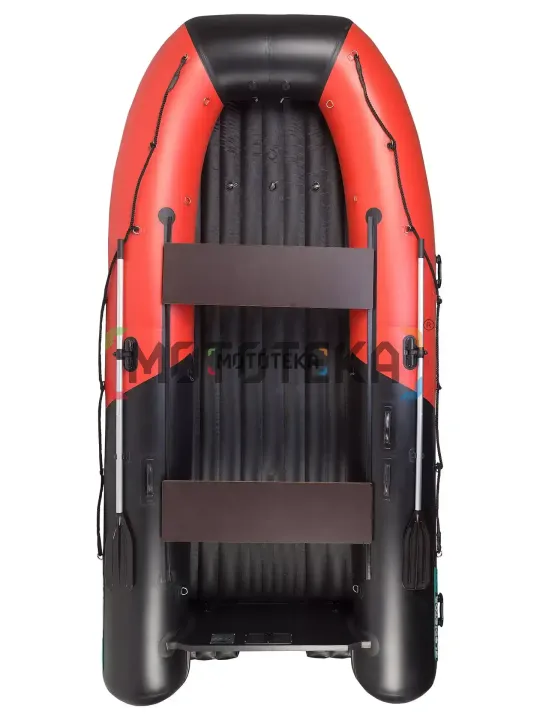 Лодка ПВХ GLADIATOR (Гладиатор) E 450 S JET красный/чёрный (Спб)