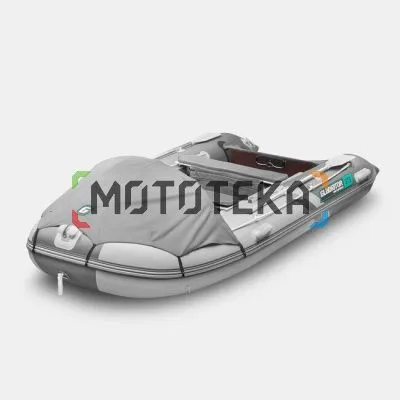 Лодка ПВХ GLADIATOR (Гладиатор) C 370 AL светло-серый/тёмно-серый