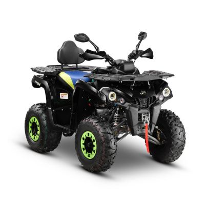 Квадроцикл GLADIATOR (Гладиатор) F200 чёрный (машинокомплект)