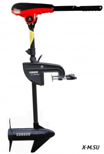 Лодочный мотор электрический (электромотор) Condor (Кондор) NRS - 55X - S (0,85 л.с) с индикатором батареи Лодочный мотор электрический (электромотор) Condor (Кондор) NRS - 55X - S (0,85 л.с) с индикатором батареи